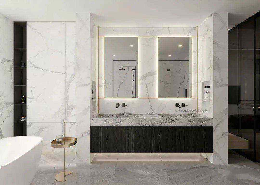 Calacatta Marble Wall Background and Wall Cladding Panel